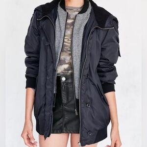 [Urban Outfitters] silence + noise  Delta Military Bomber Jacket small